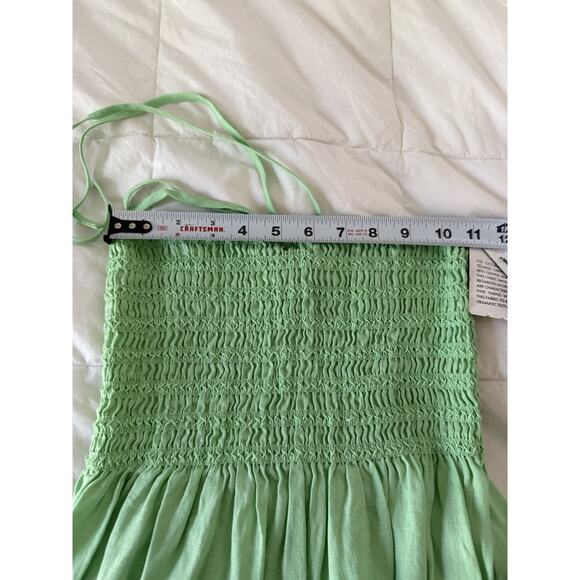 VTG Inc International Concepts Green Tube Tank Top Halter Boho Y2K NWT Sz 8 - Picture 3 of 5